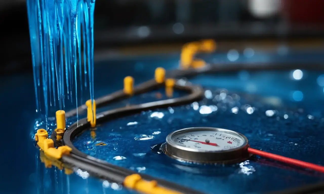 Diseño industrial preciso de agua azul
