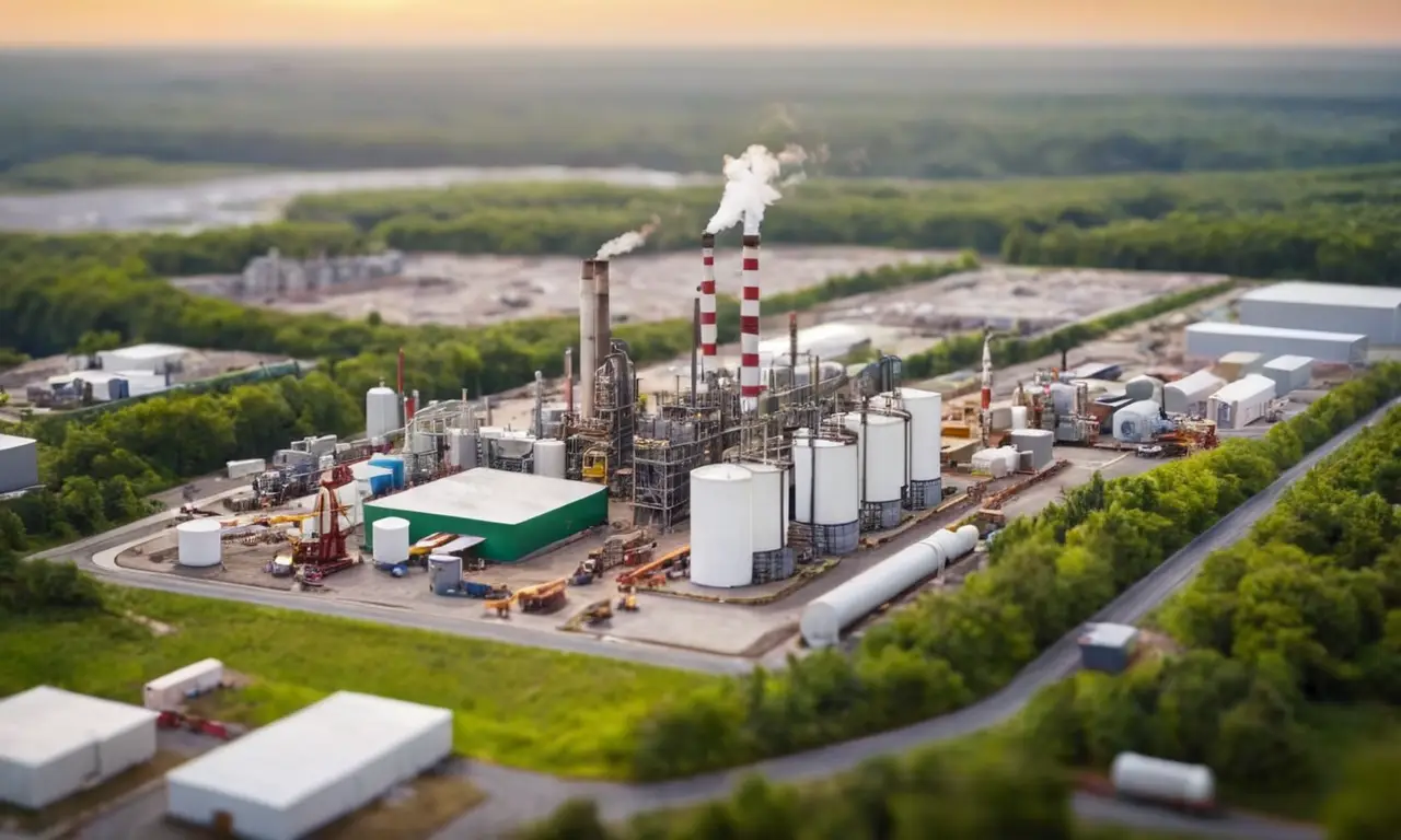 El papel pintado muestra CO2 reciclado