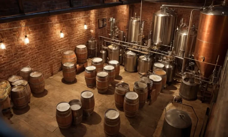 El papel pintado muestra la elaboración de cerveza