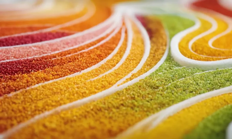 Esquemas abstractos de fermentación coloridos