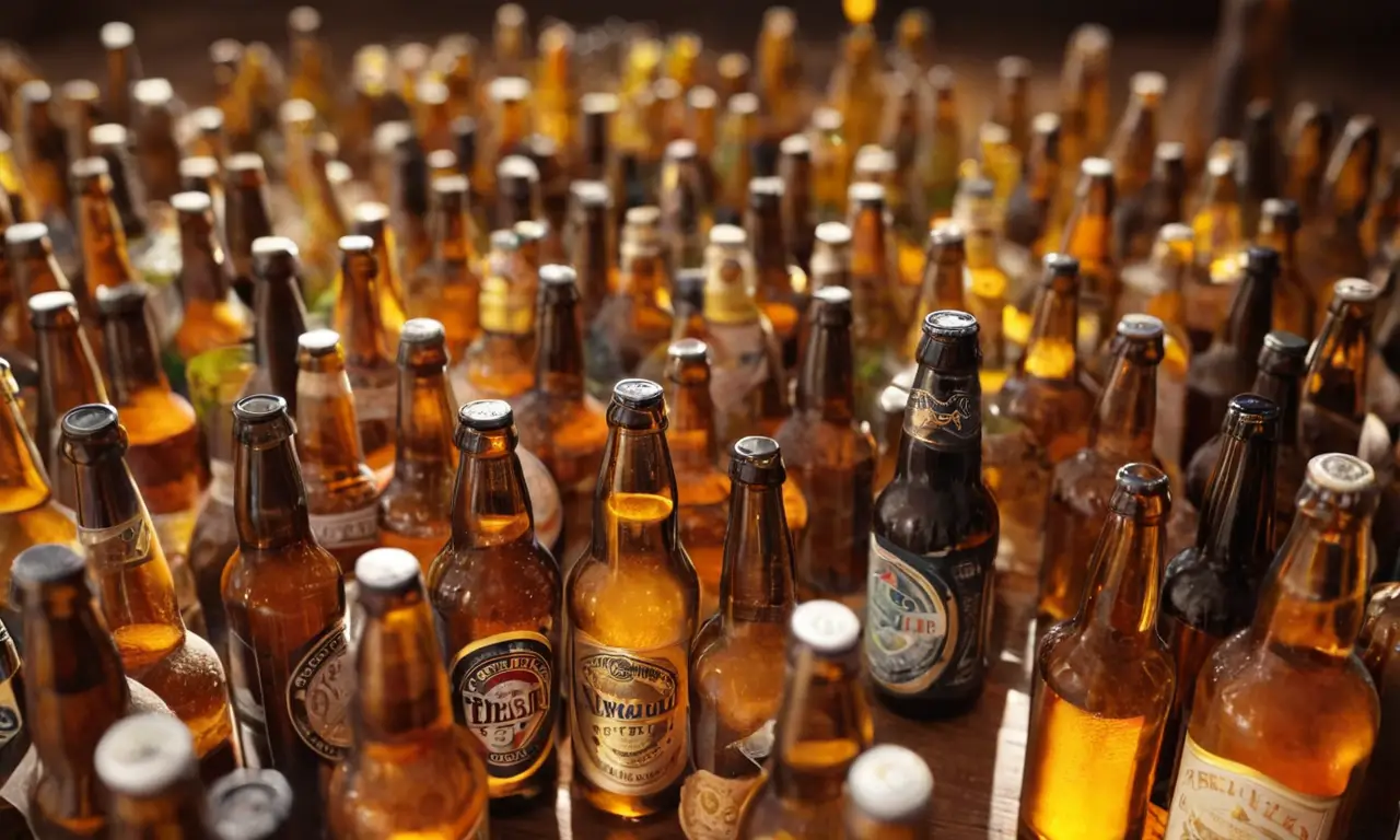 Ilustraciones sugieren una guía completa de degustación de cerveza