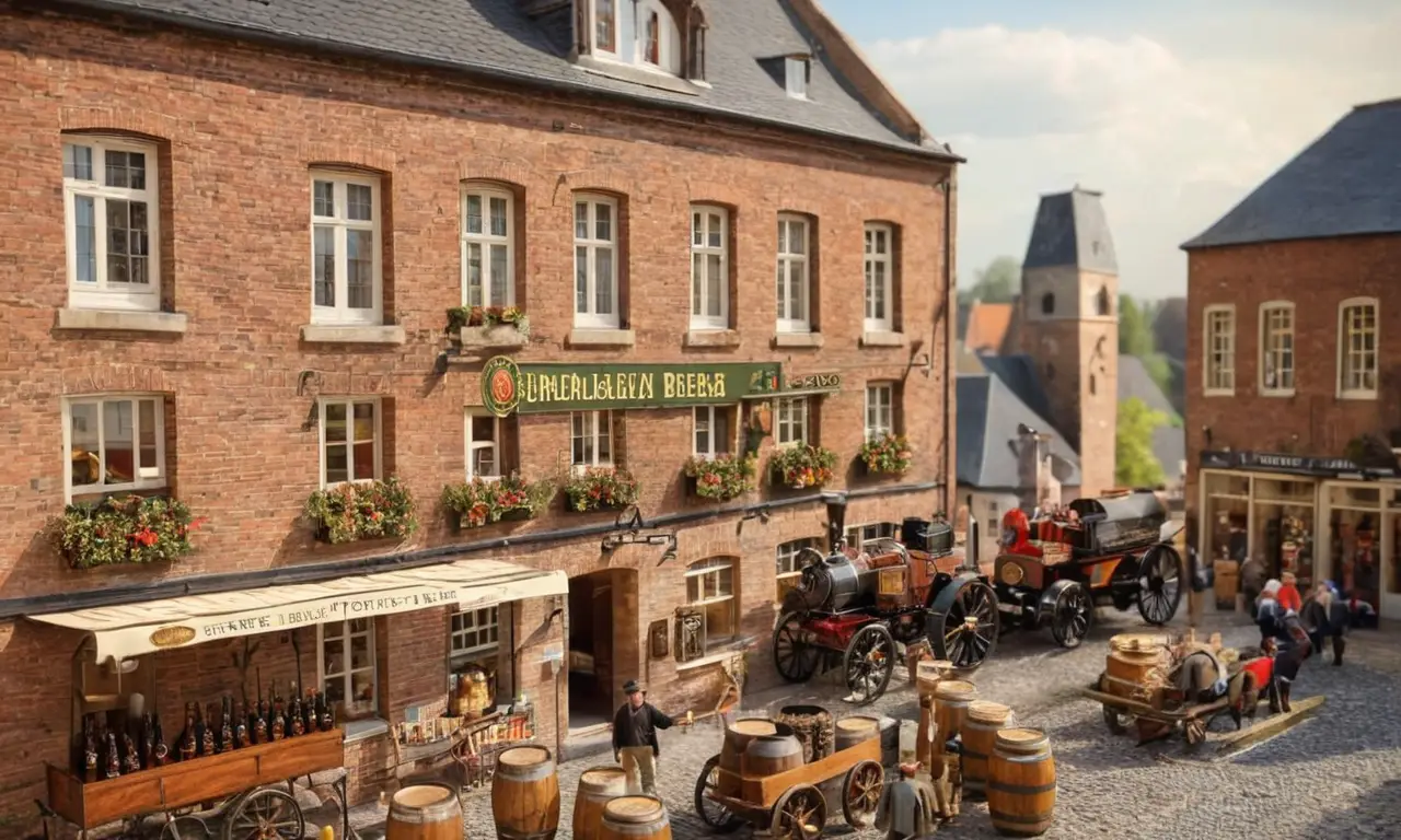 Posters belgas antiguos capturan diseño y historia