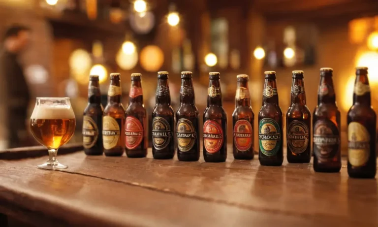 Muestra un bullicioso bar con cerveza espumosa