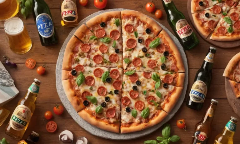El papel pintado muestra pizza