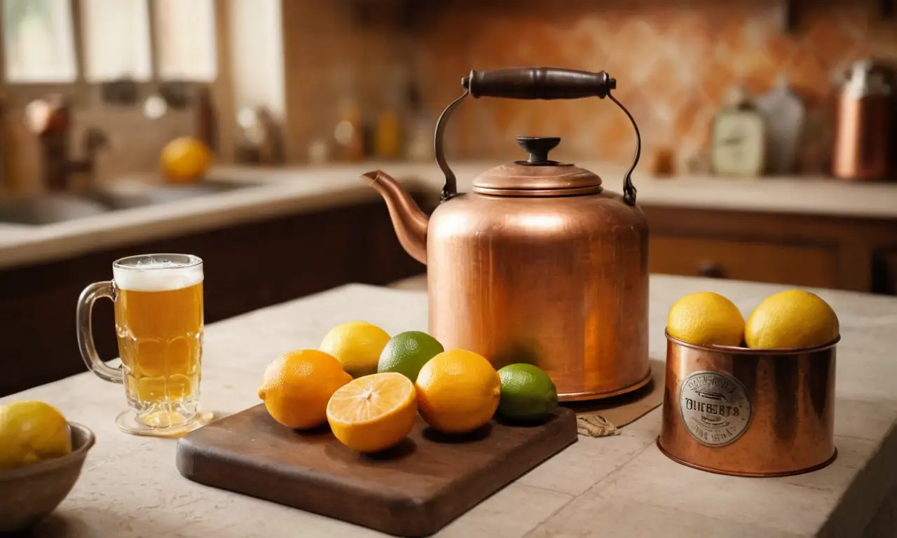 Encanto rústico con cítricos y cerveza