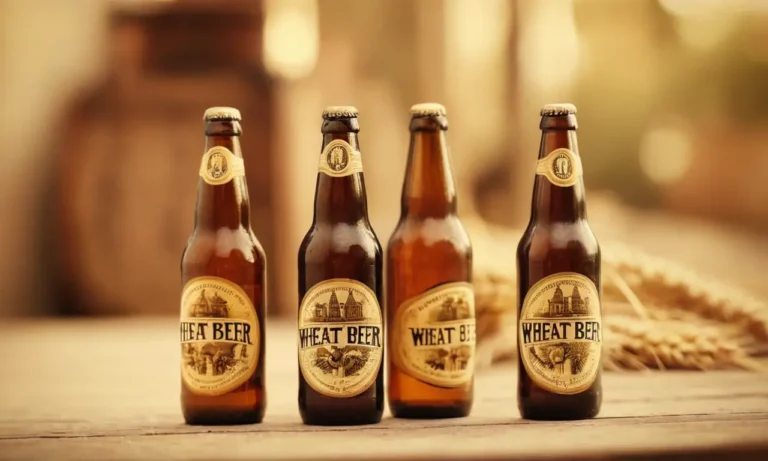 Cerveza de trigo vintage