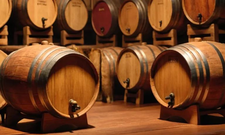 Barricas de madera