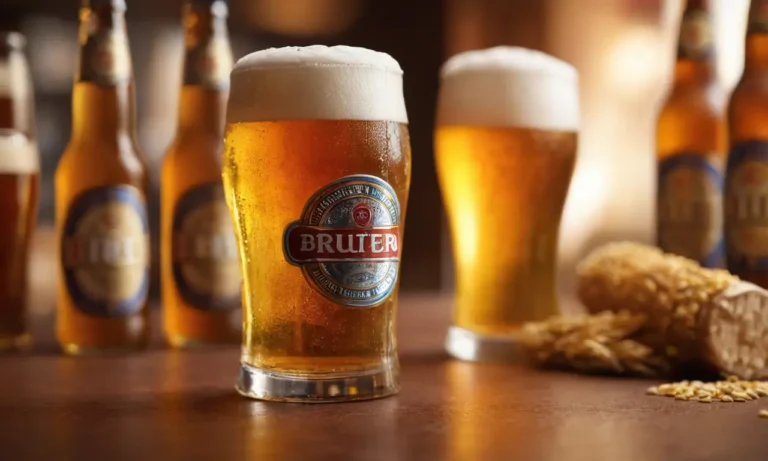 El papel pintado muestra una guía informativa detallada sobre la cerveza