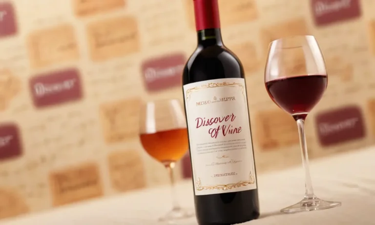 El papel pintado muestra vino