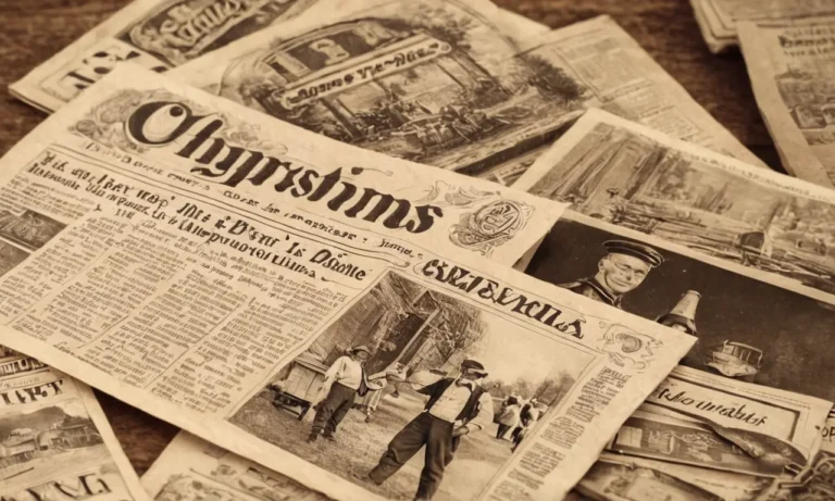 Publicidad cervecera histórica en tonos sepia