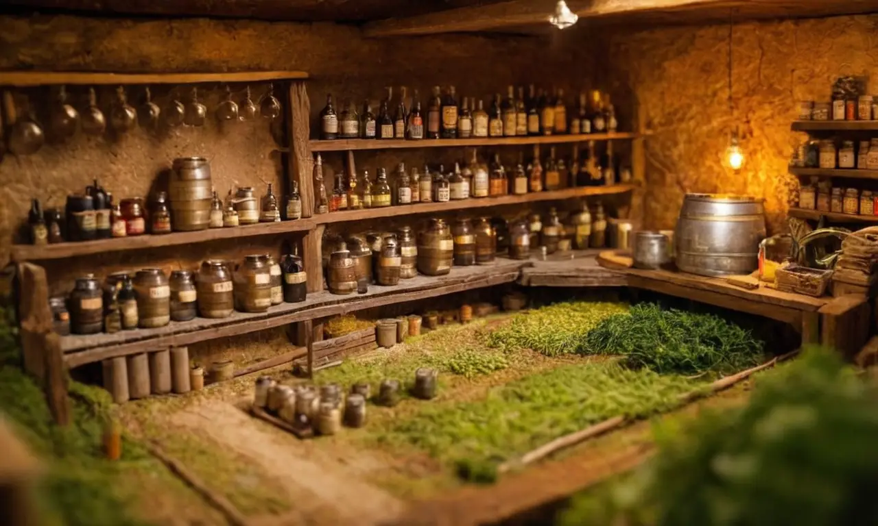 Diseño informativo paso a paso con detalles de fermentación